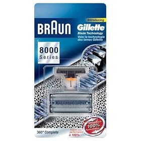 Braun 8000CP 360 Complete Foil and Cutter Block for Models 8995, 8985 and 8975 by 