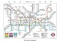 Filofax London Tube Map Insert A5 Ref 341903