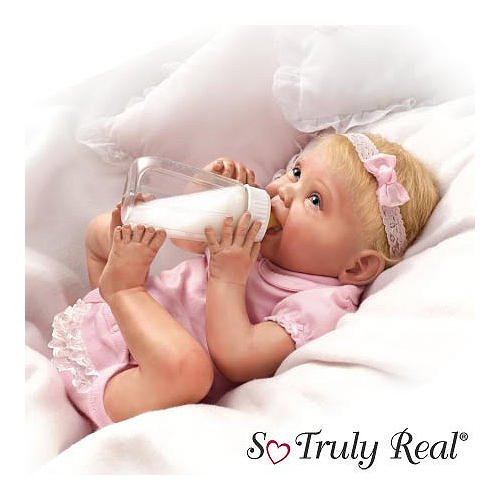 Bonnie Chyle Tippy Toes Collectible Lifelike Baby Girl Doll: So Truly Real by Ashton Drake