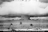 Atomic Bomb (Mushroom Cloud, Operation Crossroads - Baker Test) Art Poster Print - 24 X 46