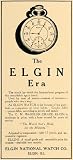 1907 Ad G.M. Wheeler Grade Elgin National Pocket Watch - Original Print Ad