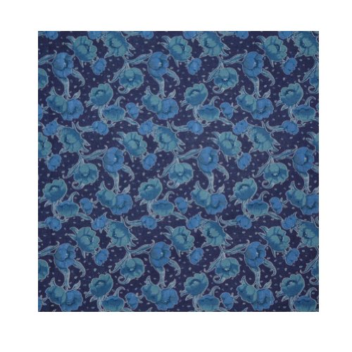Multi Blues Floral 'Bea' Liberty of London Lawn Cotton Handkerchief