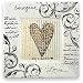 Imagine Love Personalized Ceramic Plate, 8" Square