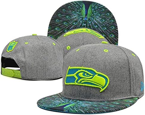 NFL Seattle Seahawks Peacock Fashion Caps / All 30 Major League Baseball Teams Official Hat Of Youth Little League And Adult Teams