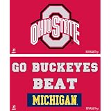 Ohio State With Michigan Banner Rivals Flag