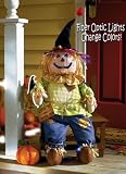 Fall / Halloween / Thanksgiving Fiber Optic Yard or Porch Scarecrow Art Decor Decoration Indoor or Outdoor