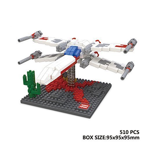 Micro Block Diamond Block Nano Block Building Starwar Series 510pcs Parent-child Games Building Blocks Children's Educational Toys