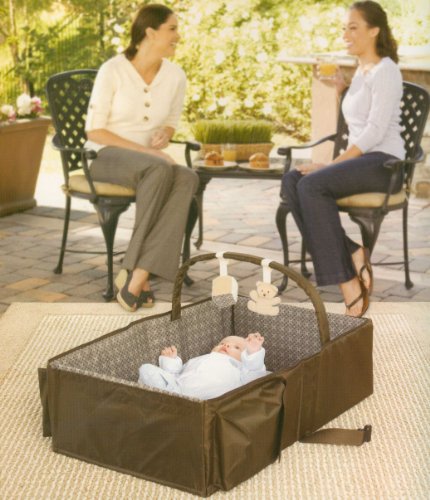 Picture of Gold Bug Eddie Bauer Infant Travel Bed the On-the-go Sleep and Play Solution B001OBDKJ2 (Baby Travel Beds)