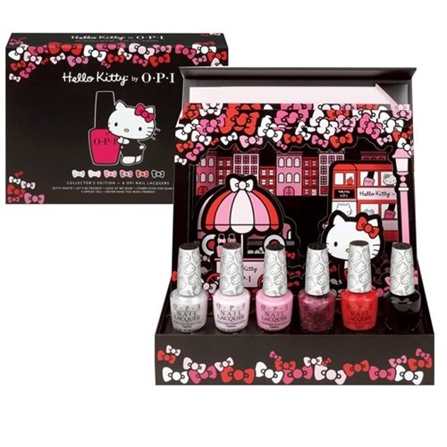 OPI Hello Kitty Collector's Edition, 6 Nail lacquer, . 5 fl. oz OPI Hello Kitty Collector's Edition, 6 Nail lacquer, . 5 fl. oz