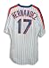 Keith Hernandez Autographed/Hand Signed New York Mets White Pinstripe Majestic Jersey