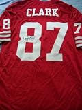 Dwight Clark autographed 49ers authentic throwback jersey