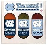North Carolina Tar Heels NCAA Grilling Gift Set (12oz Cajun, 12oz Lime, 12oz Peach)
