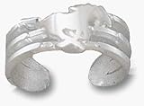 Southern Methodist (SMU) Mustangs 1/4 Mustang Toe Ring - Sterling Silver Jewelry