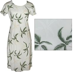 Hurricane - Hawaiian Aloha Cap Sleeve Short Tank Dress