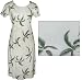 Hurricane - Hawaiian Aloha Cap Sleeve Short Tank Dress