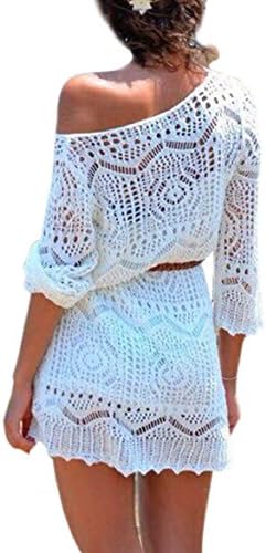 Sankuwen® 2015 Women Hollow Out lace Beach Dresses