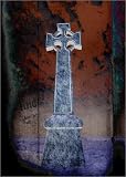 Produkt-Bild: Poster 60 x 80 cm - "Keltisches Kreuz" von Nadja Heuer - auch in anderen Gr&ouml;&szlig;en und als Leinwandbild erh&auml;ltlich