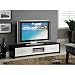 TV SCHRANK LOWBOARD BOARD HIFI MÖBEL WEISS / ESPRESSO