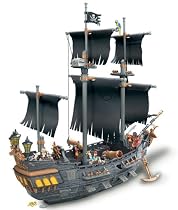 Mega Bloks  Pirates of the Caribbean 3 Deluxe Ship -Black Pearl