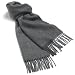 Apparel : Choix Des Sportifs Men's 12'x60' Cashmere Scarf