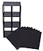 Premium Black Stackable Base Plates - 10 Pack 6