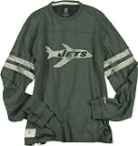Reebok New York Jets Green Vintage Applique Throwback Shirt (S=36)