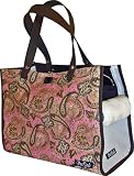 Petsak Tote, Pink Paisley