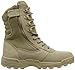 Ridge Footwear Men’s Tactical Boots Dura Max 8” with Zipper Sand Suede Leather Waterproof Coyote Oil & Slip Resistant Boots