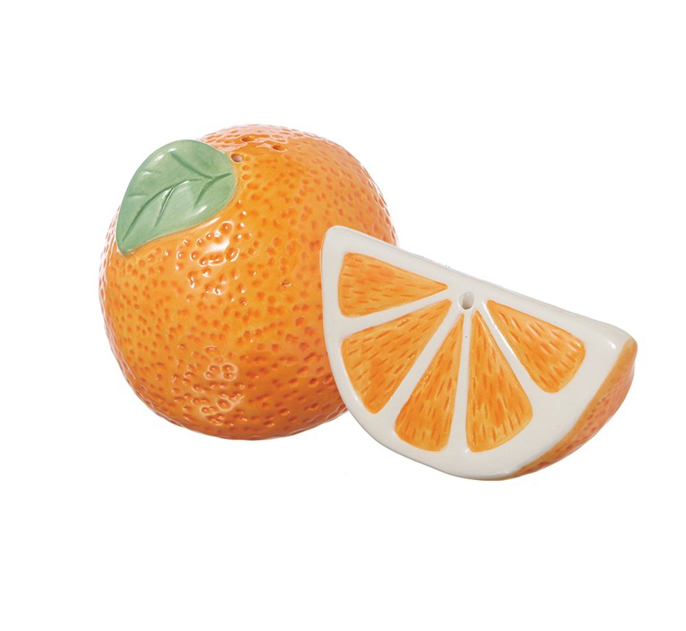 Orange Slice Salt and Pepper Shaker Set