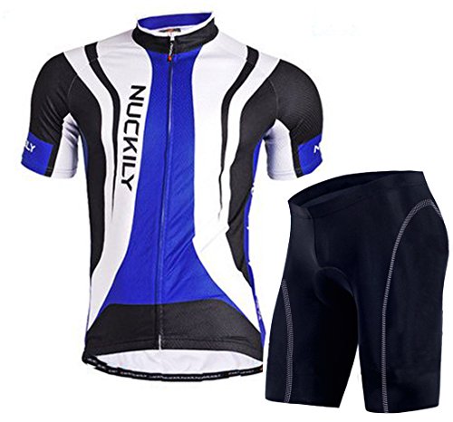 Sponeed Men's Road Cycling Jersey Suits Racing Bicycling Shirt Shorts