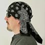 Skulldana Black Paisley Headwear