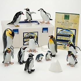 【クリックで詳細表示】立体図鑑リアルフィギュアボックス ペンギン