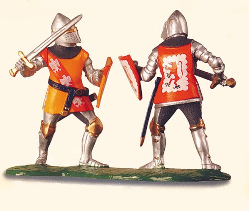 Childrens Toyshop  Toys : Knights of Agincourt - Knights Duelling 40239