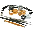9 10X Loupe Magnifier Gemstone Pick Up Tool & Tweezers