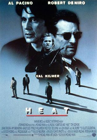 Heat - Al Pacino, Robert DeNiro - Film Movie Poster