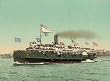 City of Erie Cleveland-Buffalo Steamboat, 1900 - Exceptional Print of a Vintage Photochrom Image from the Library of Congress Collection