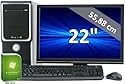 PC - CSL Speed Vision H7146 - DualCore! PC-System mit Intel 
PentiumDual-Core E6600 2 3066MHz, 500GB SATA, 4096MB DDR2, GeForce 
G2101024MB, DVD-RW, Sound, LAN, 55,88 cm (22") TFT, Logitech 
Tastaturund Maus, Windows 7 Home Premium