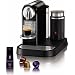 Nespresso D120-US-BK-NE CitiZ Automatic Single-Serve Espresso Maker and Milk Frother, Limousine Black