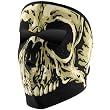 Zan Headgear Green Skull Full Face Mask