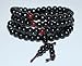 #1 UNIQUE GIFT GIVING IDEA Tibetan Buddhist Prayer Beads - Buddhist Beads - 108 Handcrafted, 6mm, Black Tibetan Prayer Beads - Mala Prayer Beads - Tibetan Jewelry