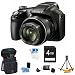 Sony Cyber-Shot DSC-HX100V Digital Camera (Black) Bundle with DSC-HX100V + 4 GB Memory Card + Card Reader + Camera Carrying Case + LCD Screen Protectors+ Tabletop Tripod + Lens Cleaner