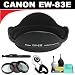 Canon EW-83E Lens Hood for EF 17-40mm f/4L USM // EF-S 10-22mm f/3.5-4.5 USM Canon SLR Lens // EF 16-35mm f/2.8L + KIT
