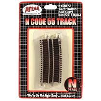 N Code 55 13.75" Radius 1/2 Curve (6)