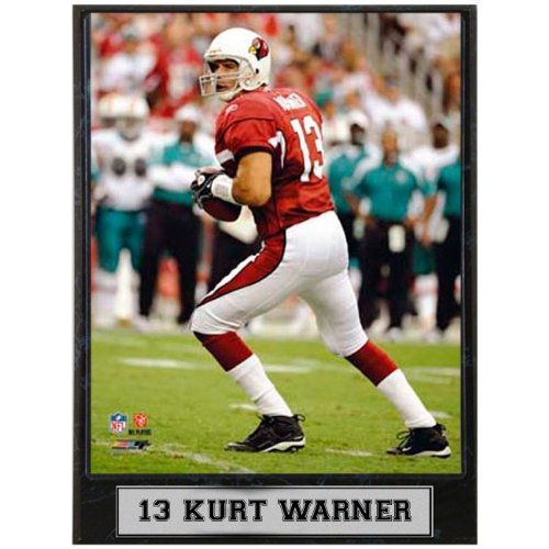 Encore Select 510-FBAZ13-3 Arizona Cardinals Kurt Warner 9x12 Plaque 3