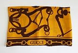 Gucci - Gucci Silk Shawl - Gold Horsebit Design