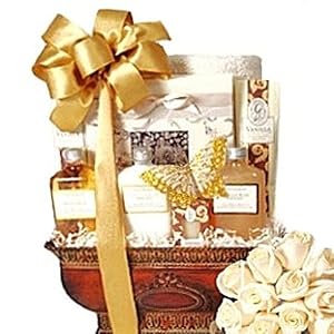 Vanilla in Venice Bath & Body Spa Gift Basket for Women – Great Mothers Day Gift Idea for Her