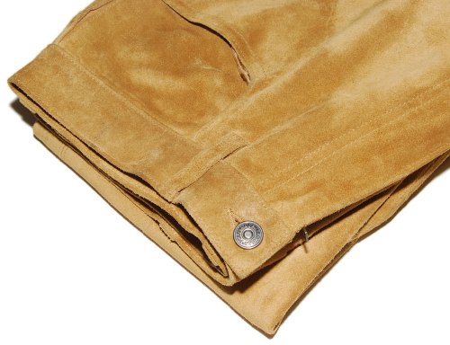 Polo Ralph Lauren Mens Leather Suede Jean Pants 