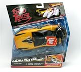 Speed Racer Battle Vehicle and Figure - Racer X Race Car and Racer X