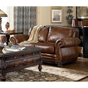 Grant Vintage Loveseat by Ashley Furniture