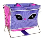 Girl's Plush Magazine Rack - Kitty Face